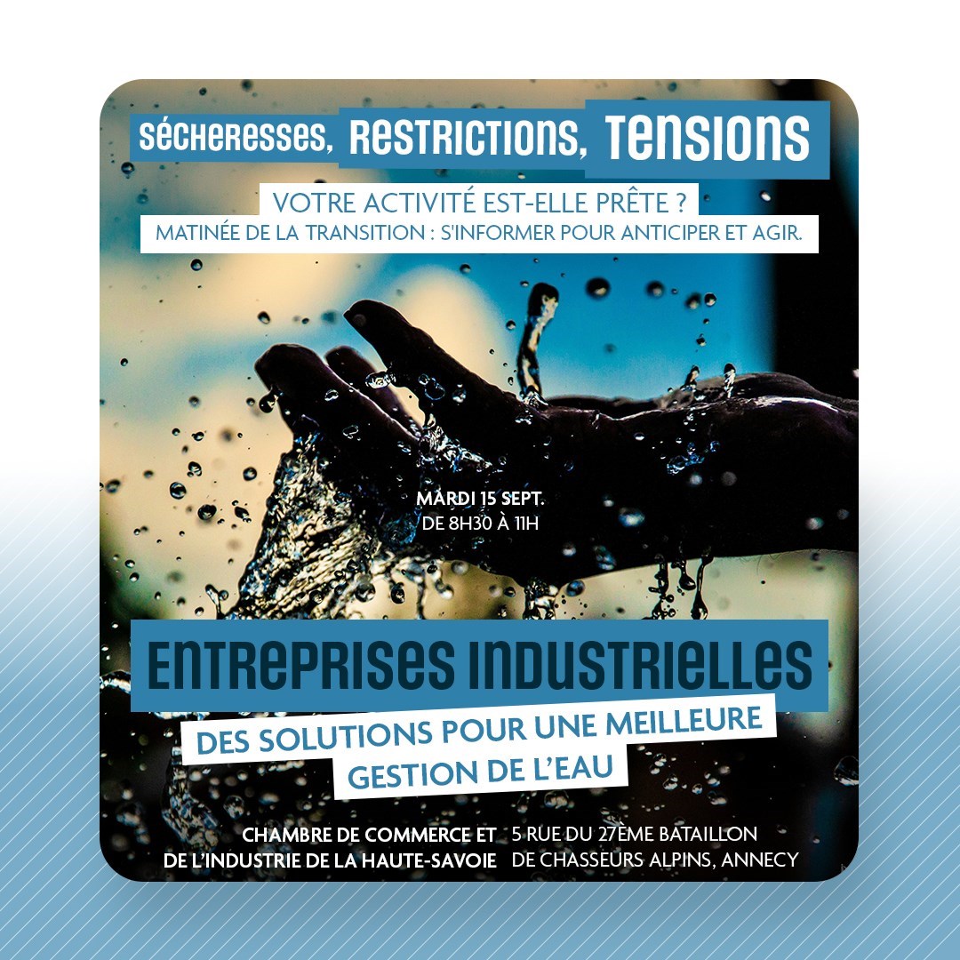 Matinée sur la gestion de l'eau