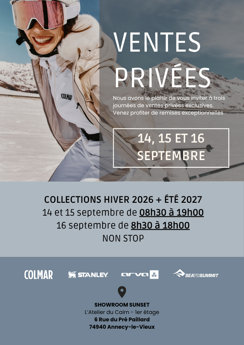 Ventes Privées Colmar, Stanley, Arva, Sea to Summit