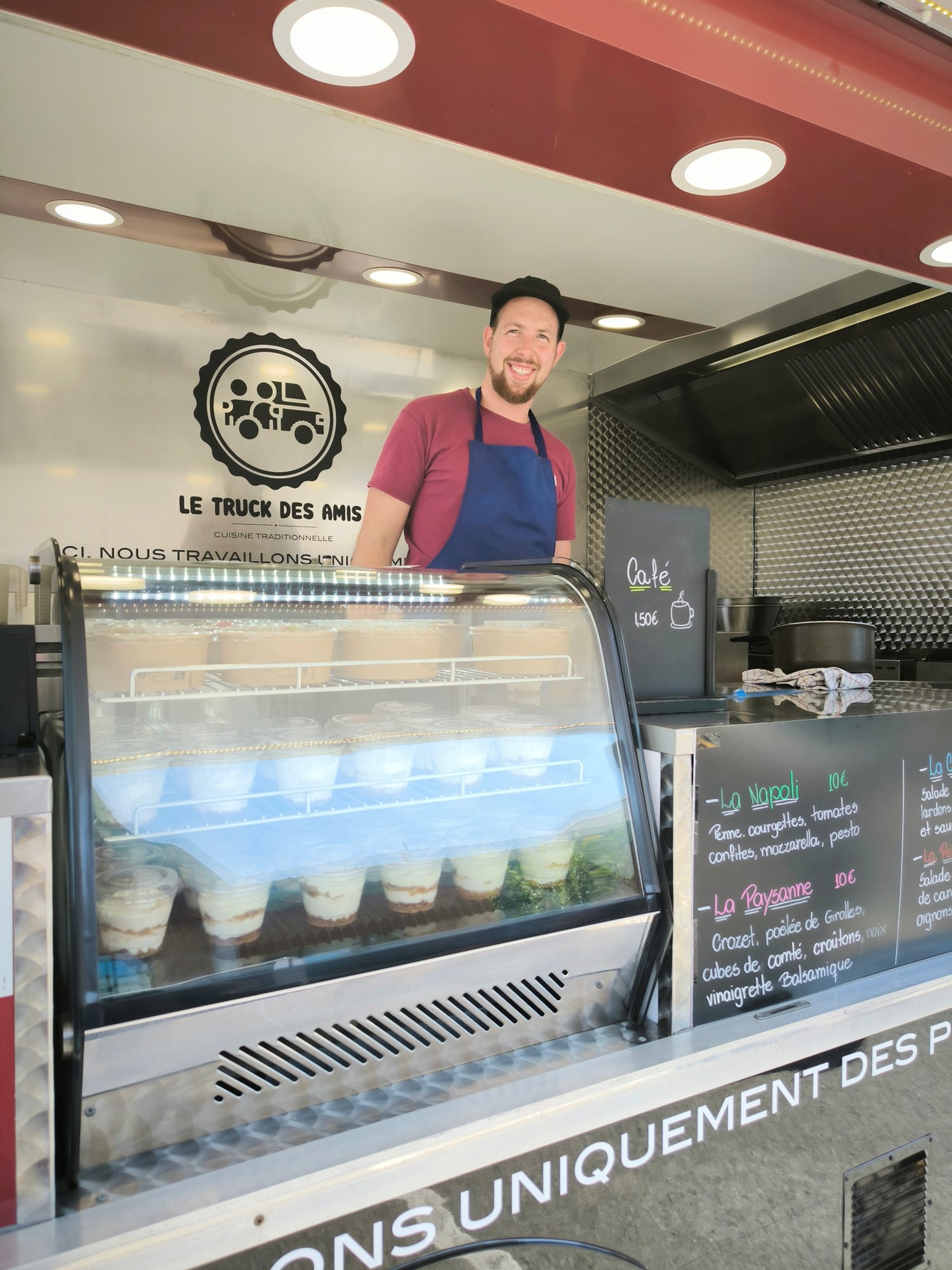 <h3>LE TRUCK DES AMIS</h3><p>1 avenue du Pré Félin,<br>Parking Wingu IT<br>&nbsp;letruckdesamis@gmail.com<br>06 73 82 31 53<br>Le mardi de 11h30 à 13h30</p>-image