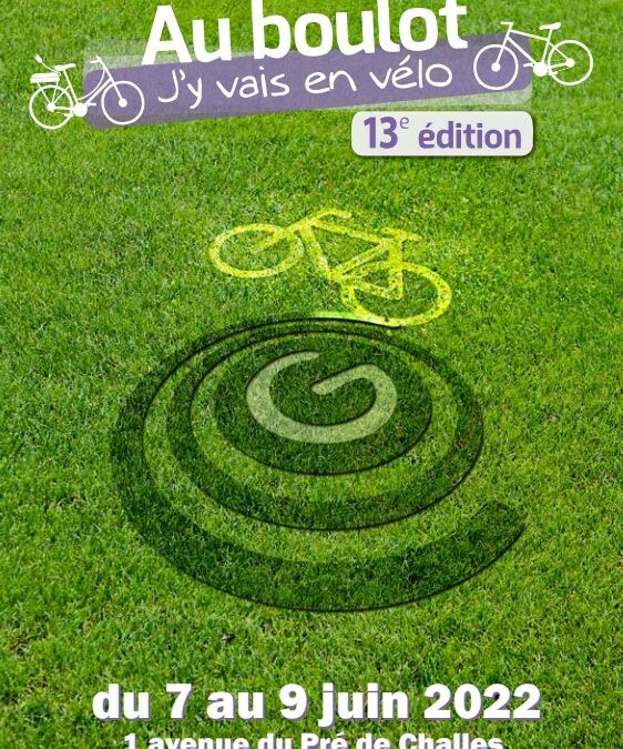 Au boulot, j’y vais en vélo!! Programme complet