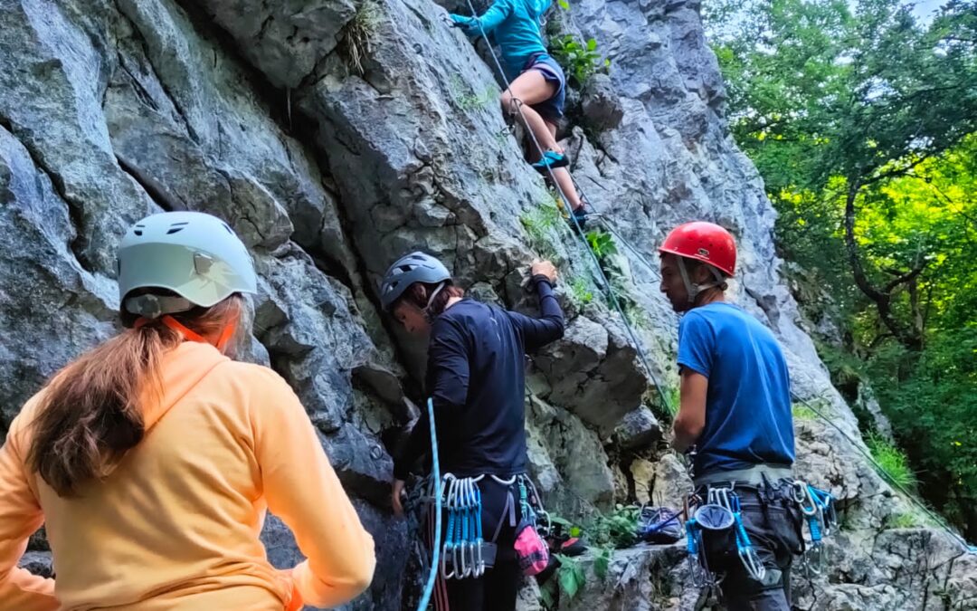 Sortie Escalade en plein air !