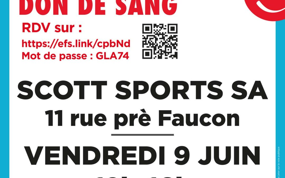 Don du sang inter-entreprises chez Scott