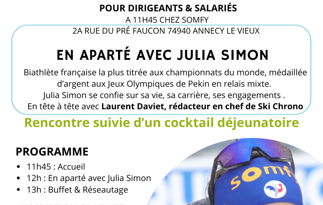 Conférence évènement chez Somfy