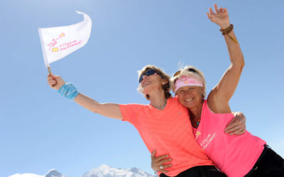 Tous autour de Christine Janin pour octobre rose
