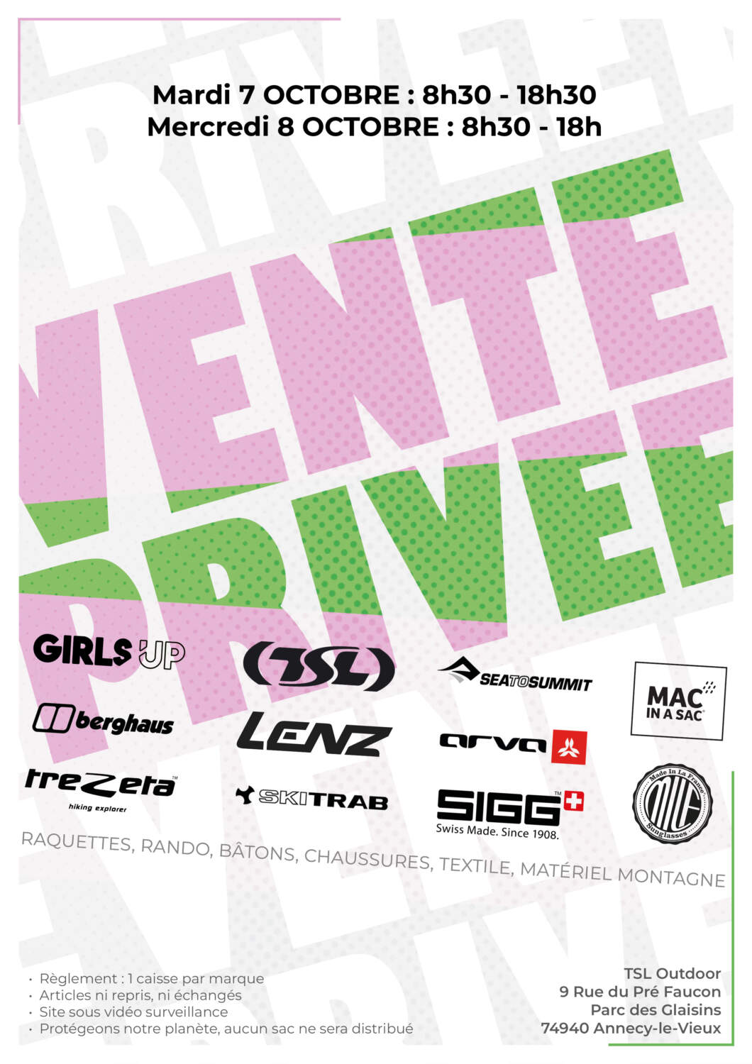 Vente privée TSL